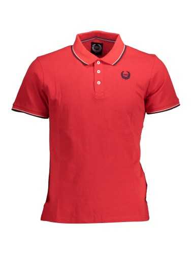 GIAN MARCO VENTURI SHORT SLEEVE POLO SHIRT MAN RED