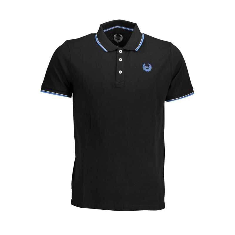 GIAN MARCO VENTURI POLO SHORT SLEEVE MAN BLACK