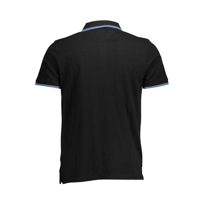 GIAN MARCO VENTURI POLO SHORT SLEEVE MAN BLACK