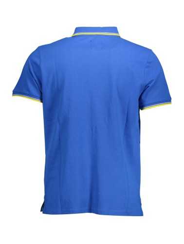 GIAN MARCO VENTURI SHORT SLEEVE POLO SHIRT MAN BLUE