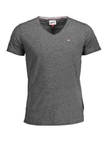 TOMMY HILFIGER MEN'S SHORT SLEEVE T-SHIRT BLACK