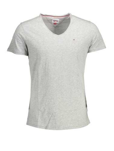 TOMMY HILFIGER MEN'S SHORT SLEEVE T-SHIRT GRAY