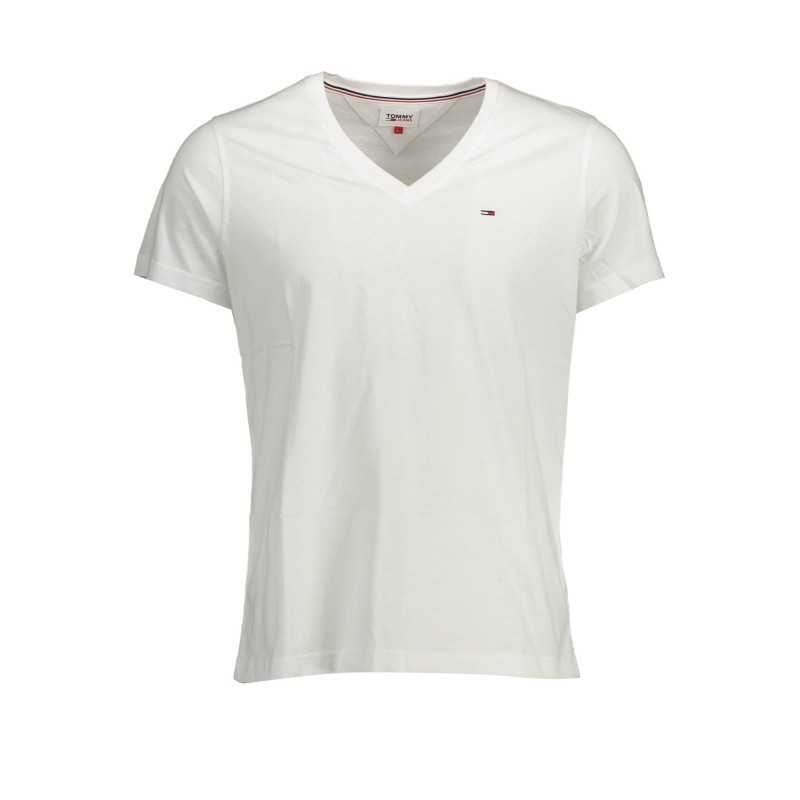 TOMMY HILFIGER MEN'S SHORT SLEEVE T-SHIRT WHITE