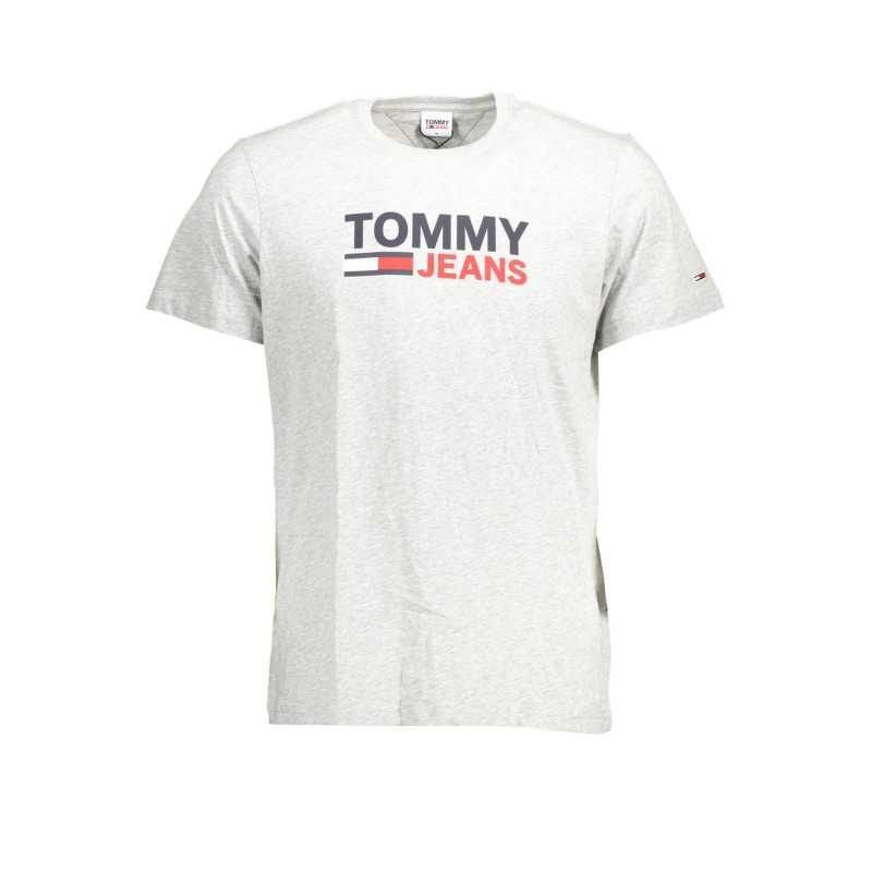 TOMMY HILFIGER MEN'S SHORT SLEEVE T-SHIRT GRAY