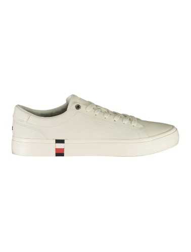 TOMMY HILFIGER WHITE MEN'S SPORTS SHOES