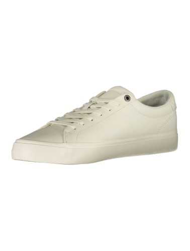 TOMMY HILFIGER WHITE MEN'S SPORTS SHOES