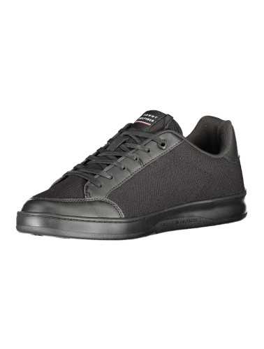 TOMMY HILFIGER BLACK MEN'S SPORTS SHOES