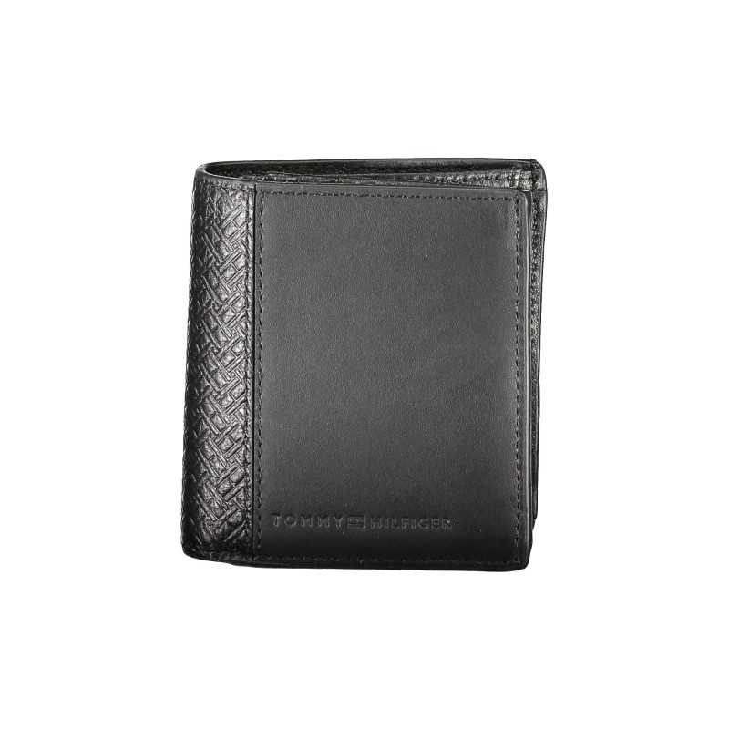 TOMMY HILFIGER BLACK MEN'S WALLET