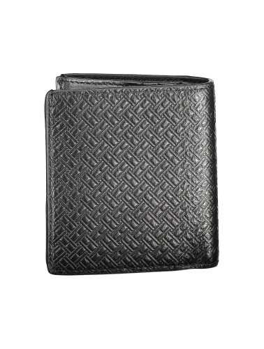 TOMMY HILFIGER BLACK MEN'S WALLET