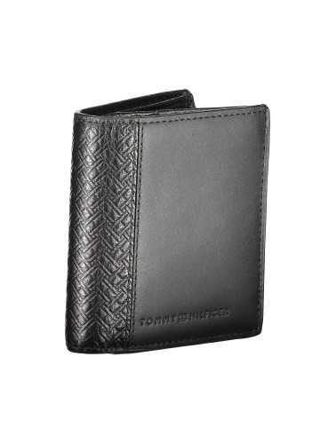 TOMMY HILFIGER BLACK MEN'S WALLET