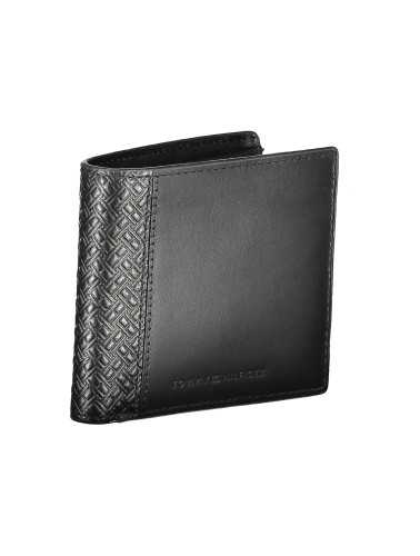 TOMMY HILFIGER BLACK MEN'S WALLET