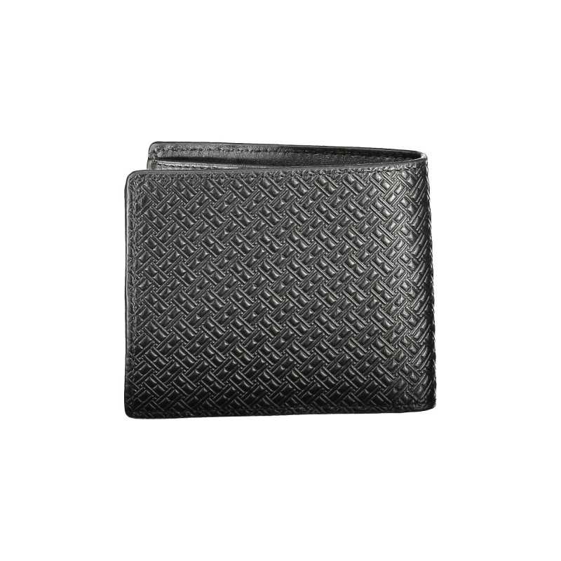 TOMMY HILFIGER BLACK MEN'S WALLET