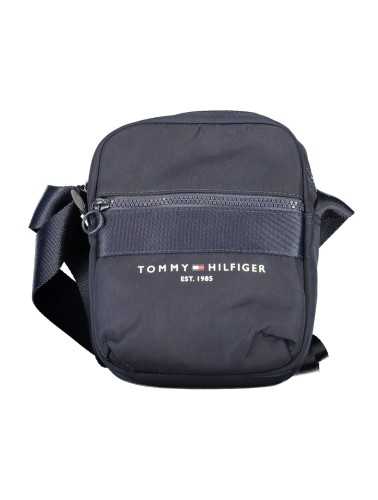 TOMMY HILFIGER BLUE MAN SHOULDER BAG