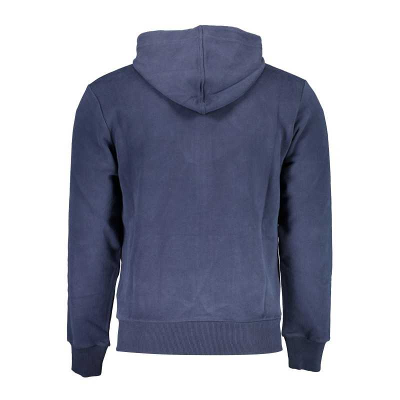 LA MARTINA SWEATSHIRT WITH ZIP MAN BLUE