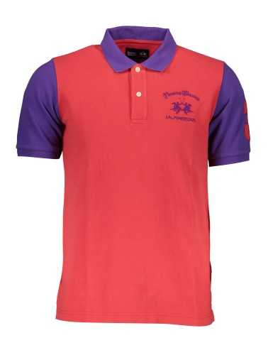 LA MARTINA POLO SHORT SLEEVE MAN RED