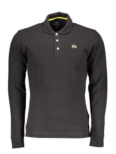 LA MARTINA POLO LONG SLEEVE MAN BLACK