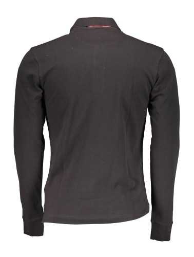 LA MARTINA POLO LONG SLEEVE MAN BLACK