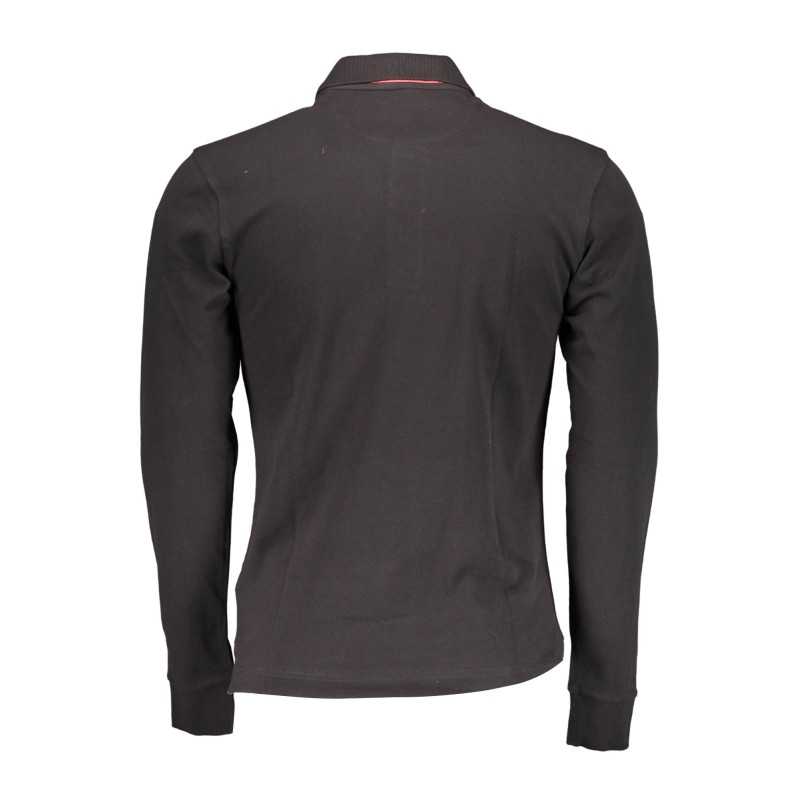 LA MARTINA POLO LONG SLEEVE MAN BLACK