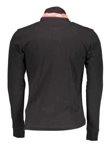 LA MARTINA POLO LONG SLEEVE MAN BLACK