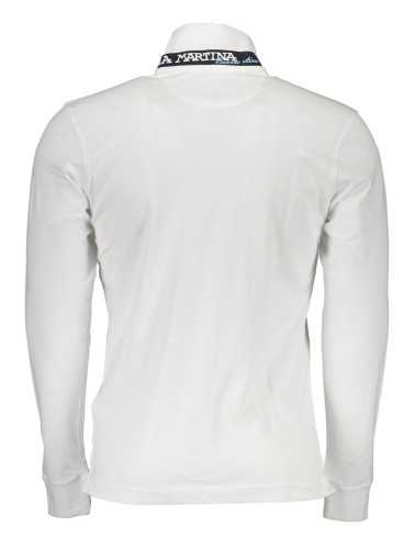 LA MARTINA POLO SHIRT LONG SLEEVES MAN WHITE