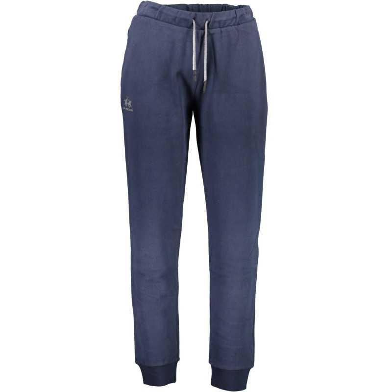 LA MARTINA MEN'S BLUE TROUSERS