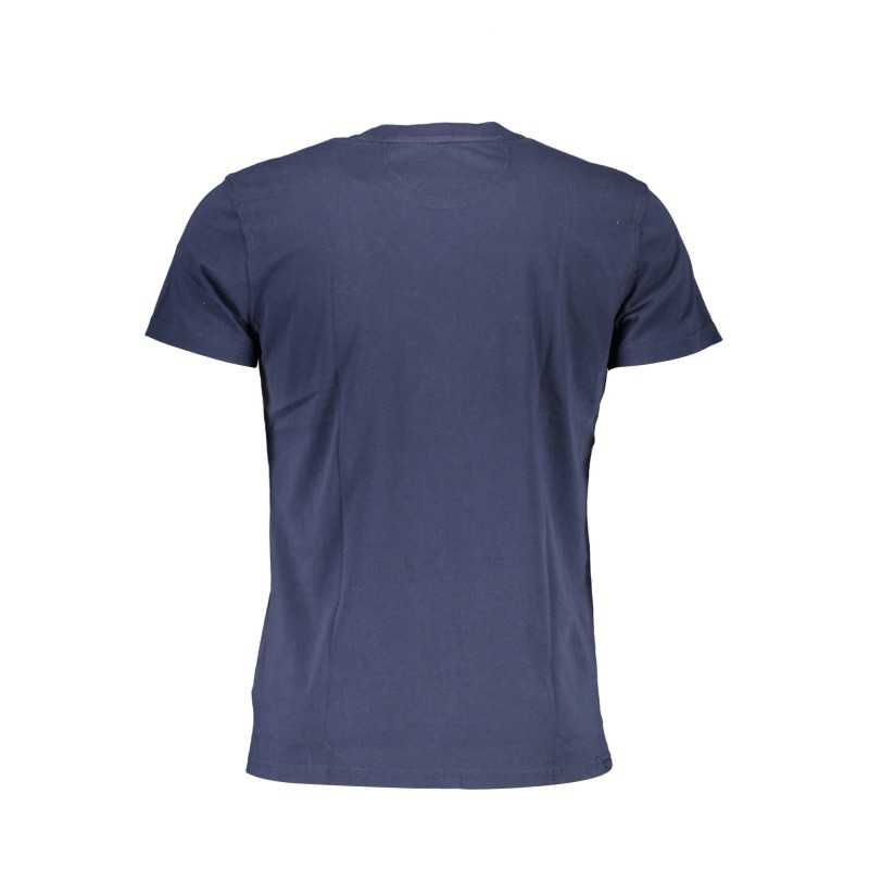 LA MARTINA MEN'S BLUE SHORT SLEEVE T-SHIRT