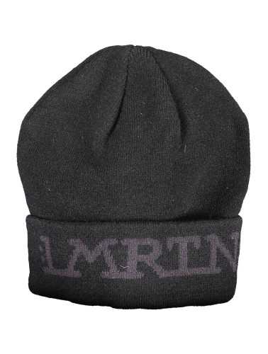 LA MARTINA BLACK MAN BEANIE