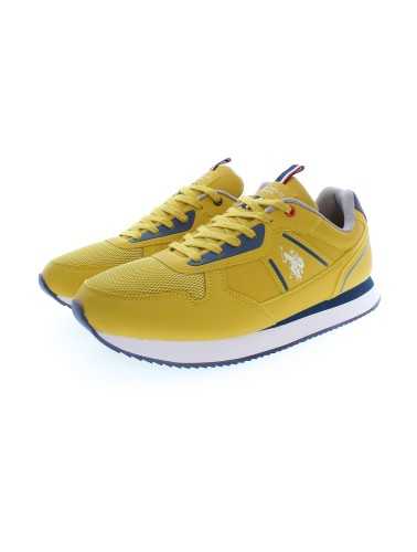 US POLO BEST PRICE YELLOW MEN'S SPORTS SHOES