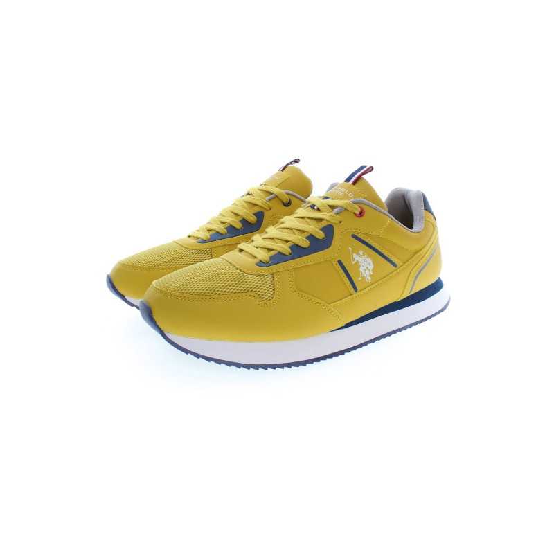 US POLO BEST PRICE YELLOW MEN'S SPORTS SHOES