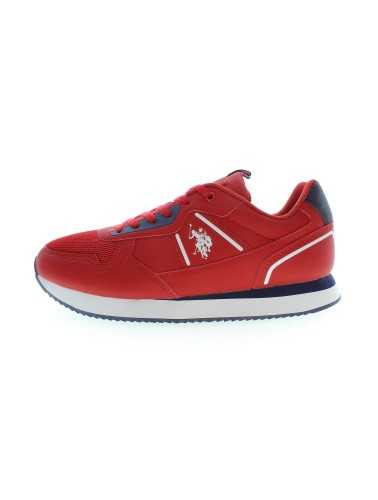 U.S. POLO BEST PRICE SNEAKERS UOMO ROSSO