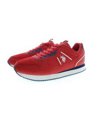 U.S. POLO BEST PRICE SNEAKERS UOMO ROSSO