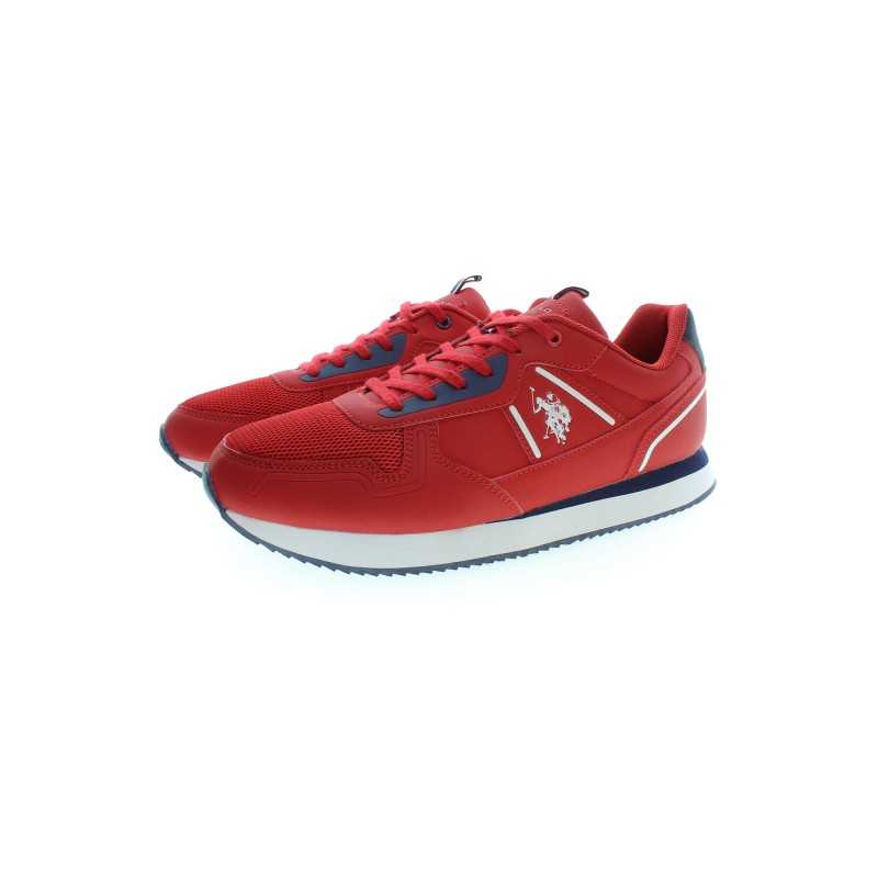 U.S. POLO BEST PRICE SNEAKERS UOMO ROSSO