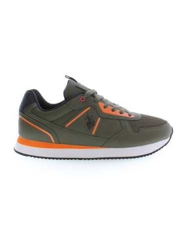 US POLO BEST PRICE GREEN MEN'S SPORTS SHOES