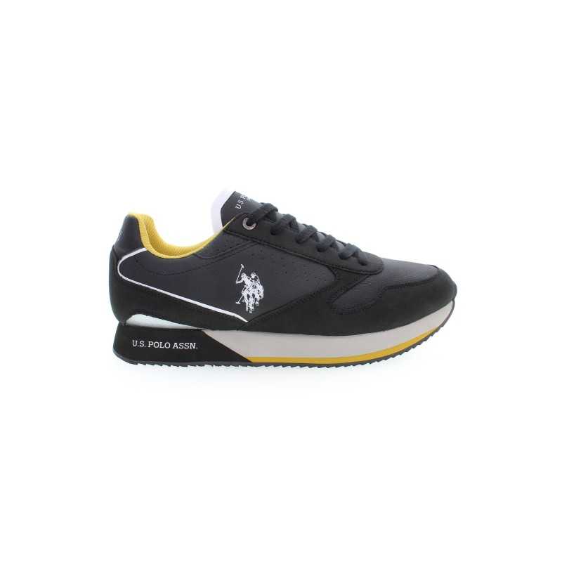 US POLO BEST PRICE BLACK MEN'S SPORTS SHOES