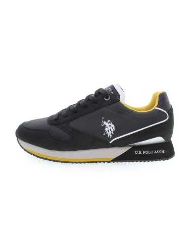 US POLO BEST PRICE BLACK MEN'S SPORTS SHOES