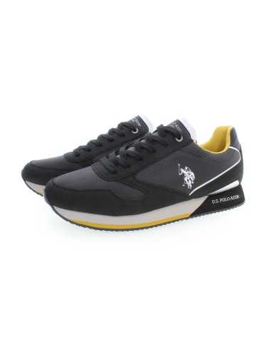 US POLO BEST PRICE BLACK MEN'S SPORTS SHOES