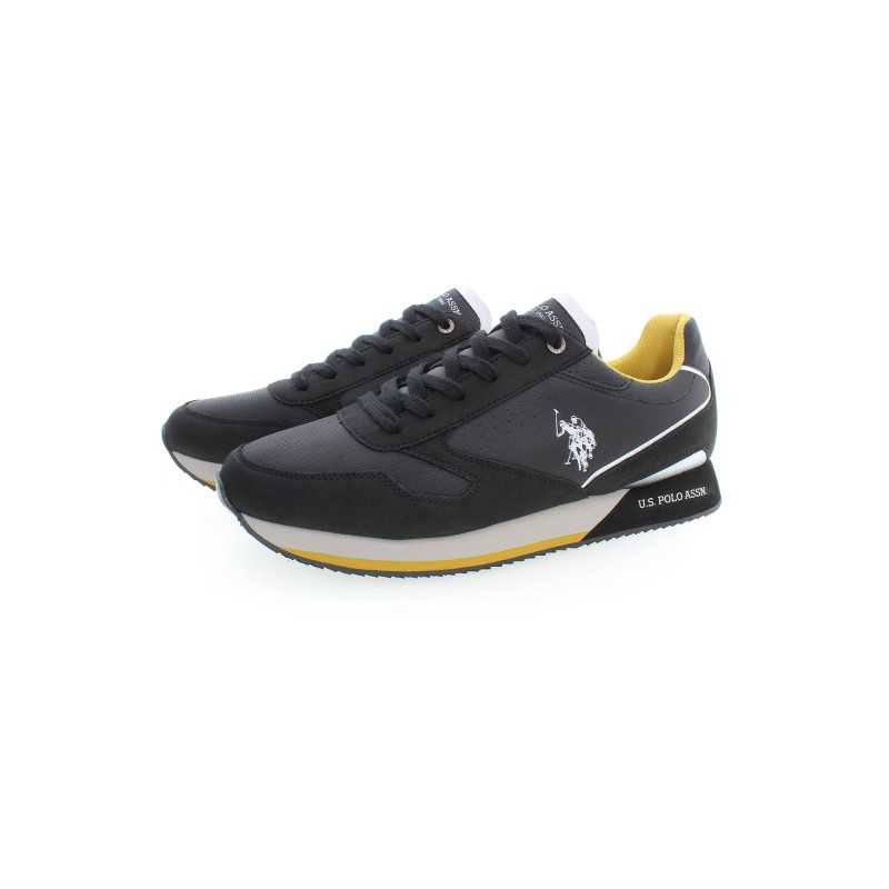 US POLO BEST PRICE BLACK MEN'S SPORTS SHOES