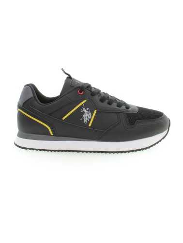 US POLO BEST PRICE BLACK MEN'S SPORTS SHOES