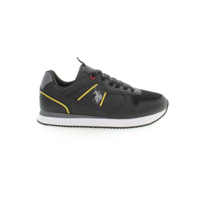 US POLO BEST PRICE BLACK MEN'S SPORTS SHOES