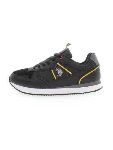 US POLO BEST PRICE BLACK MEN'S SPORTS SHOES