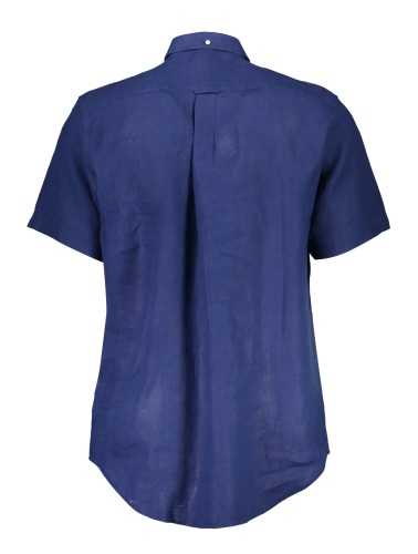 GANT CAMICIA MANICHE CORTE UOMO BLU