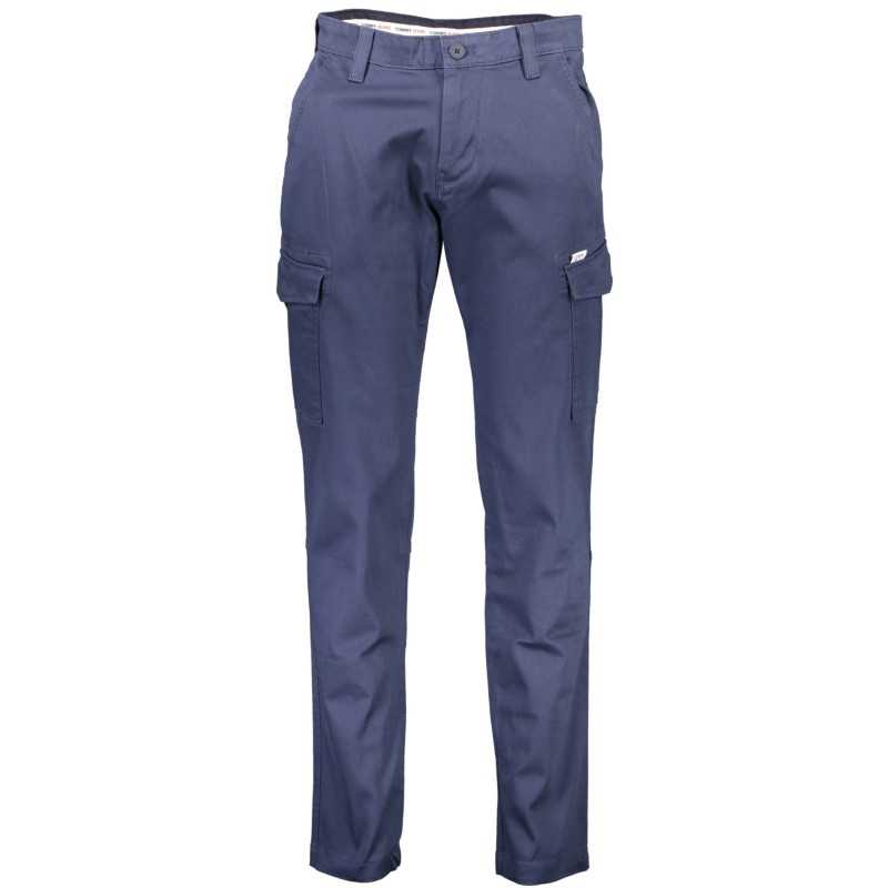 TOMMY HILFIGER BLUE MEN'S TROUSERS