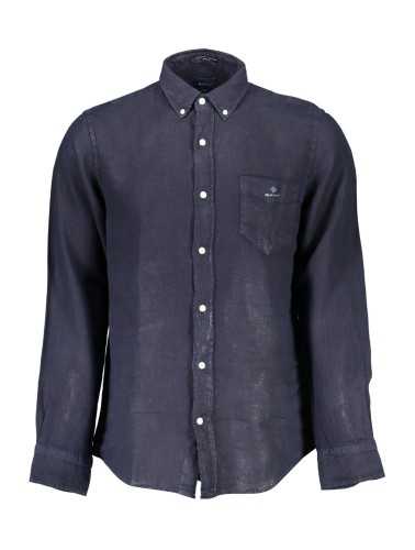 GANT MEN'S BLUE LONG SLEEVE SHIRT