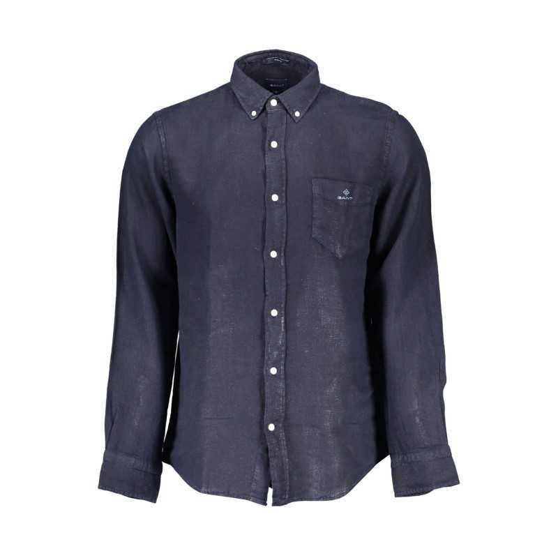 GANT MEN'S BLUE LONG SLEEVE SHIRT