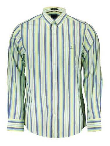 GANT MEN'S YELLOW LONG SLEEVE SHIRT