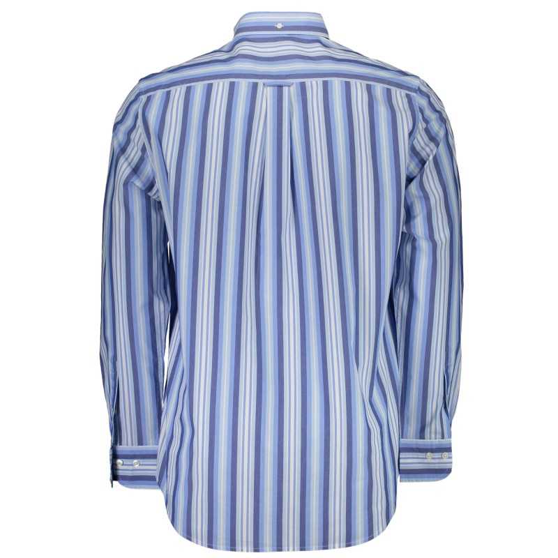 GANT CAMICIA MANICHE LUNGHE UOMO AZZURRO