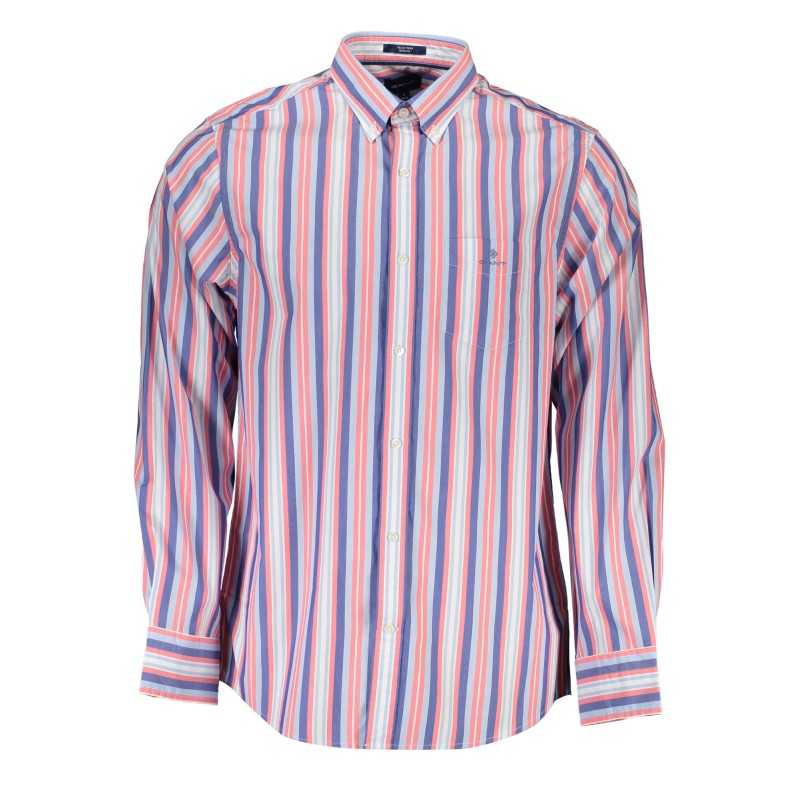 GANT MEN'S LONG SLEEVE PINK SHIRT