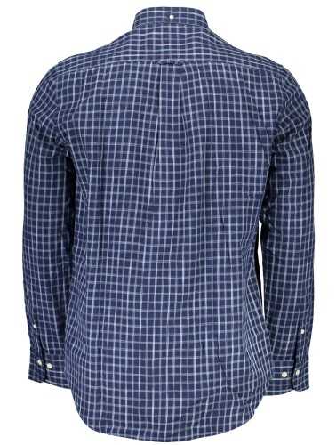 GANT MEN'S BLUE LONG SLEEVE SHIRT