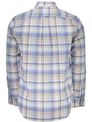 GANT CAMICIA MANICHE LUNGHE UOMO AZZURRO