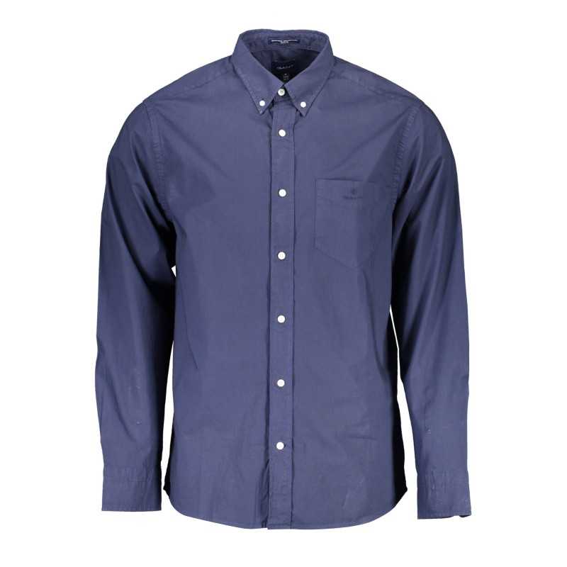 GANT MEN'S BLUE LONG SLEEVE SHIRT